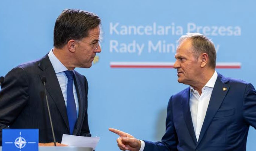 Туск після переговорів із главою НАТО закликав посилити ППО України Туск після переговорів із главою НАТО закликав посилити ППО України